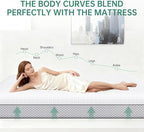 EYN Memory Foam Mattress Cooling Gel Size Matress in A Box Bed Frame Pressure Relief Medium Firm Size Removable Washable Cover Feel Bedroom Essentials CertiPUR-US Certified (8'', Twin XL)