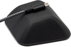 Smartish® Magnetic Cord Holder - Cable Wrangler Organizer with Magnet Clips for Charger Management on Desktop, Nightstand for USB-C + Lightning - Black Tie Affair