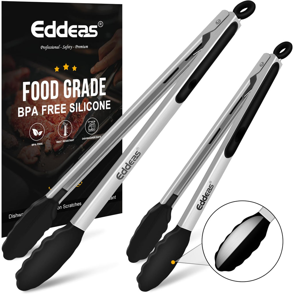 12PCS Mini Tongs For Serving, 2 Sizes 6 & 4 Inch Ice Tongs Mini Gold Sugar Stainless Steel Tong, Small Kitchen Tiny Food Tongs for Appetizers,Tea Party, Coffee Bar,Desserts & Ice Bucket