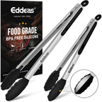 12PCS Mini Tongs For Serving, 2 Sizes 6 & 4 Inch Ice Tongs Mini Gold Sugar Stainless Steel Tong, Small Kitchen Tiny Food Tongs for Appetizers,Tea Party, Coffee Bar,Desserts & Ice Bucket