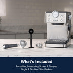 De'Longhi Classic Signature Espresso Machine, Adjustable Milk Frother