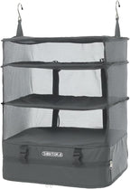 TABITORA Portable Hanging Travel Shelves Bag Packing Cube Organizer Suitcase Storage Large Capacity