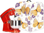 Mixer Dust Cover for 6-8 Qt Stand Mixer, Cloth Cover with 2 Storage Pockets for Stand Mixer Protective Covers Large for 6-8 Quart Mixer