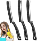 3Pcs Hard-bristled Crevice Cleaning Brush, Multifunctional Thin Gap Scrub Brush, Bathroom Cleaner Tools for Household Use, Kitchen, Window, Toilet, Grout, Faucets, Car