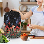 Mushroom Dragonfly Blender Covers for Kitchen Food Processor Cover with Handle, Drawstring Dust Covers for Kitchen Appliances Stand Mixer or Coffee Maker Appliance Cover