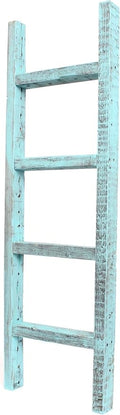 BARNWOODUSA Rustic Decorative Ladder