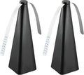 Treva Bug Fan Fly Deterrent with Holographic Blades 2-Pack Black