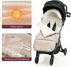Momcozy Stroller Footmuff | Universal, Weather-Proof, Warm Stroller Bunting Bag | Extendable Winter Cover | Adjustable Buckle