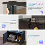 HNEBC Display Cabinet with Glass Doors