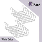Mr. Pen- Space Saving Hangers, 16 pcs, 360° Rotating Hooks, Magic Cascading Hanger Organizer with 5 Enclosed Slots, Closet Organizers and Storage for Clothes, College Dorm Room Essentials