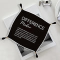 Nurse Appreciation Gifts，Teacher Appreciation Gifts for Teacher Nurse Mentor Boss Leader PU Leather Jewelry Tray, Nightstand Organizer for Rings,Watches,Keys, 7.87x7.87