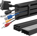 Yagee Cable Manager Self-Adhesive Kit,Spliced Installation for All Types of Office Cable Management,Customized Cable Outlet,All-in-one Desktop Cable Manager Kit.