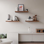 Upassion Floating Shelves for Wall Set of 3, Home Decor, Frame Display Wall