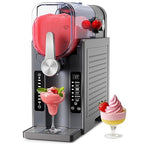 BKPPM Slushie Machine: No Ice Needed Slushy Machine for Home, 6 Preset, Real-Time Temp Display, Auto-Clean | Frozen Margaritas, Cocktails, Frappés, Ice Cream, Smoothies, Milkshakes,Summer Parties