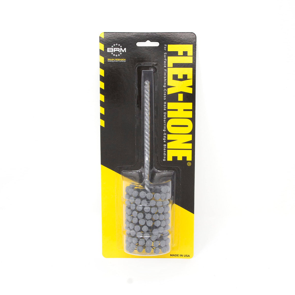 Brush Research BC17812 FLEX-HONE®, 1-7/8" (47.6mm) Diameter, 120 Grit, Silicon Carbide, For Mild Steel, Stainless Steel, Cast Iron and Softer Ferrous Materials