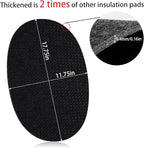 Heat Resistant Mat for Crockpot Slow Cooker with Appliance Slider Function, 2 Pack Countertop Protector for Crock Pot Slow Cookers, Crock-Pot 3-10 Quart, Hamilton Beach Slow Cooker