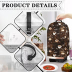 Coffee Cake Blender Dust Cover, Stand Mixer or Coffee Maker Appliance Covers with Drawstring, Anti Fingerprint Dust Proof Stain Resistant Blender Cover for Home Kitchen