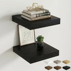 Dreamland Floating Shelves for Wall, Small Deep Floating Shelf Square Wall Shelf