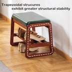 Shoe Rack Bench, Solid Wood Entryway Bench, Shoe Bench with Cushion Padded Seat for Entry, Hallway(Green-39.4")