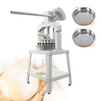Yokoma Commercial 18PCS Dough Divider Vertical Manual 18PCS Dough Divider Manual Doughs Dividing Cutting Machine with 2 Stainless Steel Basins for Commercial Baking, 2.2-11.29oz(60-320g) Weight Range