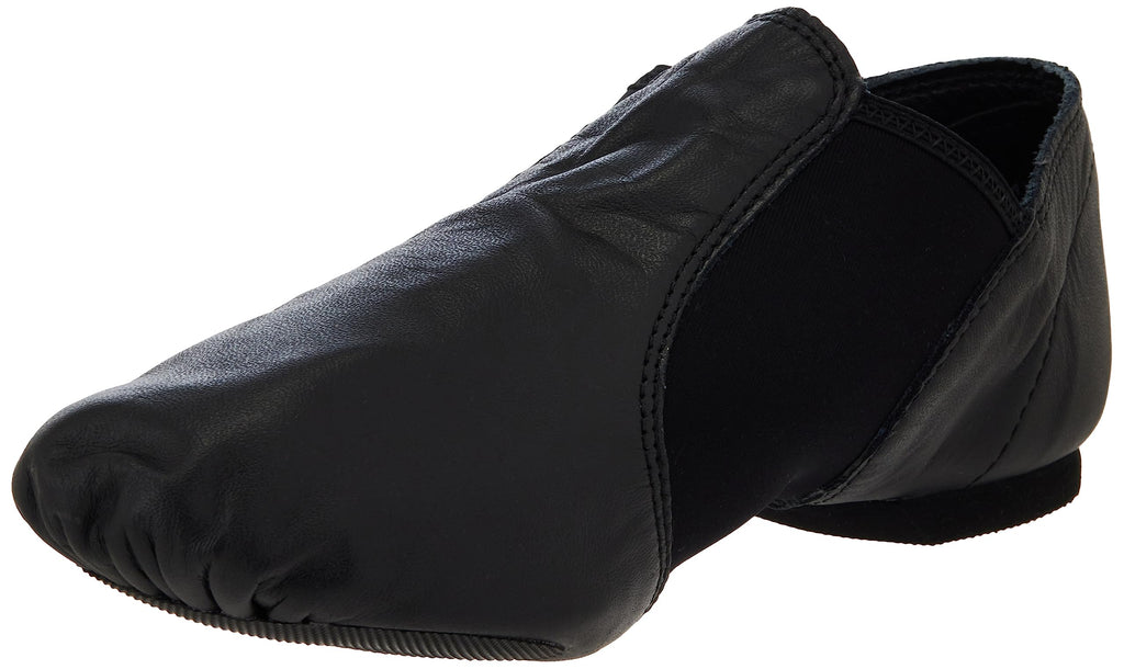 Capezio E-Series Jazz Slip On, Black, 8 M