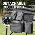 Timber Ridge XXL Upgraded Oversized Directors Chairs with Foldable Side Table, Detachable Side Pocket, Heavy Duty Folding Camping Chair up to 600 Lbs Weight Capacity (Gray) Ideal Gift