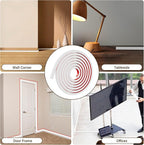 Cord Hider for Wall Mounted TV, 196" One Cable Cover with Side Open, Flexible Silicone Wire Raceway Management,Self-Adhesive Cord Organizer,Wire Concealer Channel, White