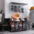 APRILSOUL Glass Display Cabinet 3-Shelf