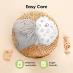 Pack and Play Sheets Fitted - 2-Pack Mini Crib Sheets for Pack N Play Mattress 38x26, Soft & Cozy, Neutral Toddler Playard Bedding, Snug Fitted Mini Baby Crib Mattress Cover Boy, Girl (Savannah)