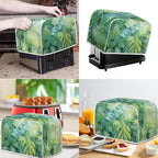 Palm Tree Dust Cover for Kitchen Blender, Toaster, Bread Maker & More - Washable, Dustproof Appliance Protection Accessory