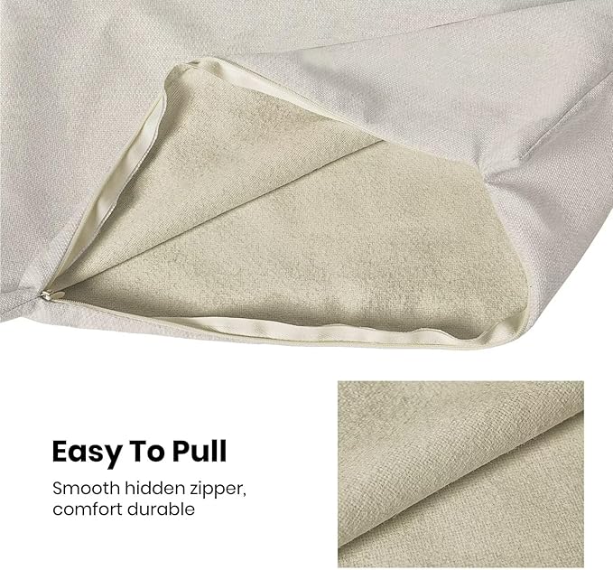 BETGINY Sage Green Boho Pillow Covers 22 x 22 Inch Pack of 2, Bohemian Ethnic Herringbone Pattern Decorative Throw Pillow Covers Vintage Linen Farmhouse Outdoor Pillowcase for Bedroom Home Sofa Decor