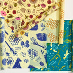Bee's Wrap Beeswax Wraps for Food - Cut to Size 14x52" Beeswax Wrap Roll - Plastic Free Made in USA Reusable Natural Food Wrap - Fresh Fruit