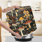 Dust Cover for 8 Quart Air Fryer and Electric Pressure Cooker with Pockets, Washable Cover for Electric Appliance, Portable Small Appliance Covers Accessories Mushroom