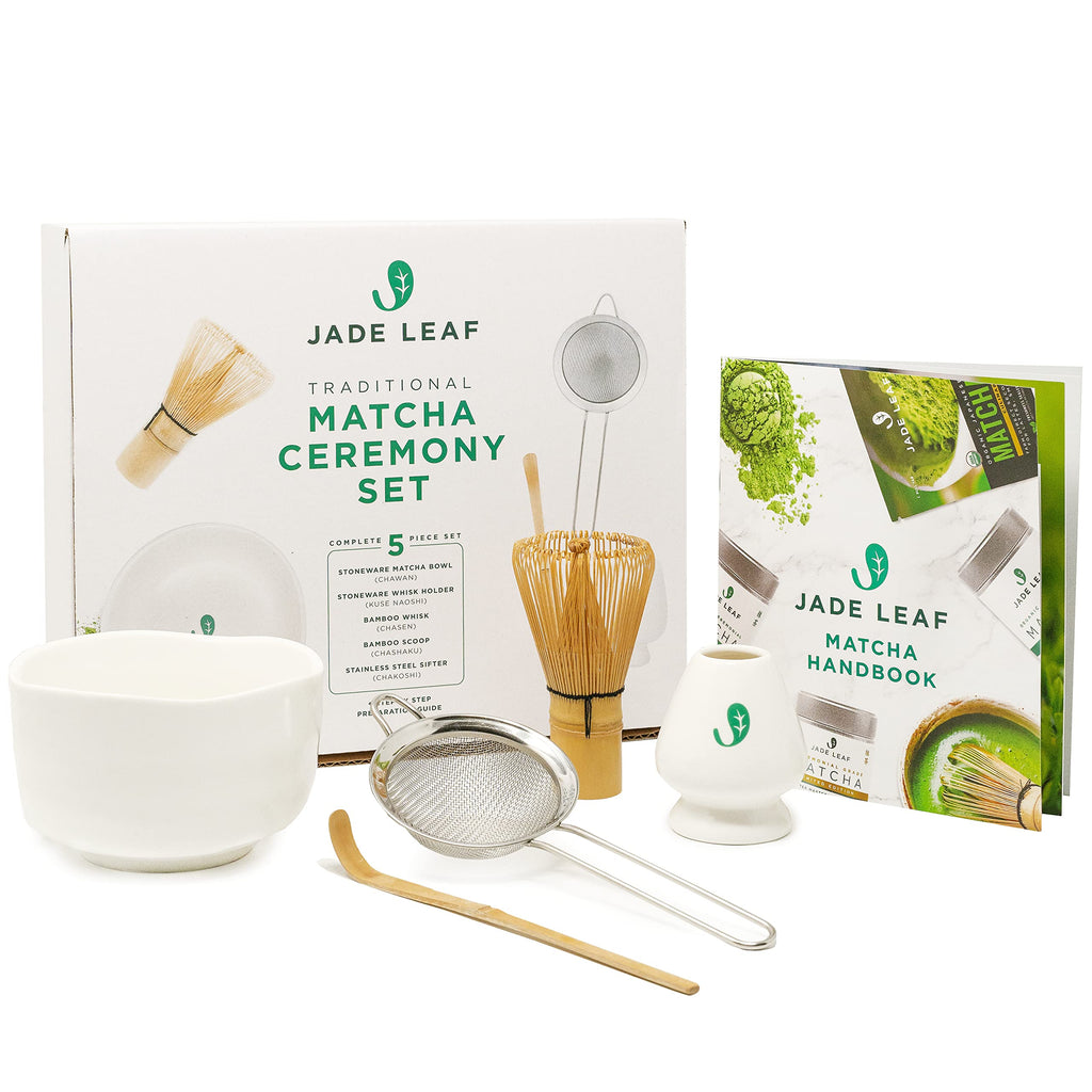 Jade Leaf Modern Matcha Whisk Set