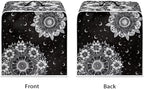 Mandala Sun Moon Coffee Machines Covers - Dust Resistant Protective Covers For Coffee Makers, Blender, Mixer, Juice Machine - Dust Proof, Washable