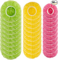 MAQIHAN 80Pcs Bowl Covers Reusable - Plastic Bowl Cover Elastic Fresh Keeping Bags Wrap Reusable Plastic Stretch Elastic Food Storage Covers Sourdough Baking Bread Proofing Rising（3 Sizes）