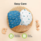 Pack and Play Sheets Fitted - 2-Pack Mini Crib Sheets for Pack N Play Mattress 38x26, Soft & Cozy, Neutral Toddler Playard Bedding, Snug Fitted Mini Baby Crib Mattress Cover Boy, Girl (Space Quest)