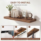 Dreamland 40 Inches Floating Shelves