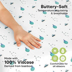 Pack and Play Sheets Fitted - 2-Pack Mini Crib Sheets for Pack N Play Mattress 38x26, Soft & Cozy, Neutral Toddler Playard Bedding, Snug Fitted Mini Baby Crib Mattress Cover Boy, Girl (Space Quest)