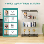 LFT HUIMEI2Y Glass Display Cabinet 3-Shelf