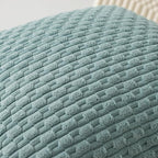 Kevin Textile 14x24 Inch Pillow Cover 1 Pack Boho Decorative Soft Striped Corduroy Lumbar Farmhouse Accent Rectangle Cushion Case for Living Room Couch Sofa Bed, Dusty Green