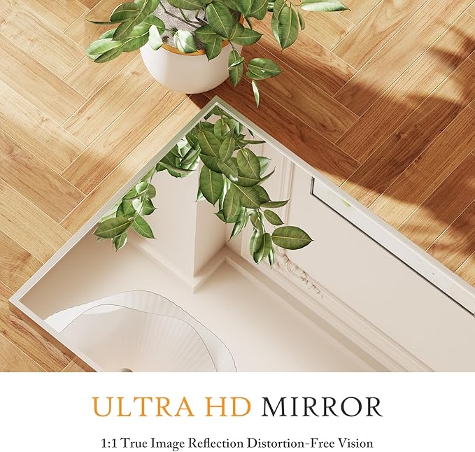 NEWBULIG 64"x21" Full Length Mirror, Full Body Floor Mirror with Aluminum Alloy Thin Frame, Wall or Standing Mirror for Bedroom, Living Room, Dressing Room, Silver