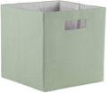 DII Collapsible Polyester Storage Cube, Solid, Lightweight and Durable, Small Square, 11x11x11, Mint