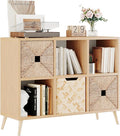 6 Cube Storage Organizer, Wood Bookcase