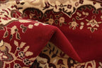 Unique Loom Reza Collection Traditional Persian Style Area Rug, 9 x 12 ft, Burgundy/Ivory