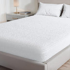 PAULATO BY GA.I.CO Full Waterproof Mattress Protector – Mattress Cover for Full Size Bed – Breathable Noiseless Hypoallergenic Machine Washable – Water Proof Protector with Deep Elastic Skirt