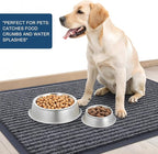 OLANLY Front Door Mat Indoor Outdoor Entrance, Waterproof Heavy Duty Doormat, Fade Resistant, Low Profile, Easy Clean Patio Porch Welcome Floor Mats for Entry, 33x21, Grey