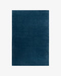 Hand-Tufted Wool Square Area Rug – Soft Premium Wool Carpet for Living Room, Bedroom & Home Décor – 13X13 ft| Deep Blue – Durable, Non-Slip Backing, Handcrafted Rug