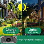 Solar Watering Can Lights Outdoor，Metal Hanging Garden Decor, Waterproof Solar Powered Lights for Patio, Lawn, Yard，Cute Outdoor Decoration for Mom, Grandma, Lady，Perfect Birthday Gift