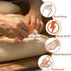 UFO Bread Lame Cutter for Homemade Sourdough,Bread Scorer Tool for Sourdough with 5 Blades and Case,Slashing Tool Bread Cutting Knife for Artisan Bread and Baguette Makers,Water Lily